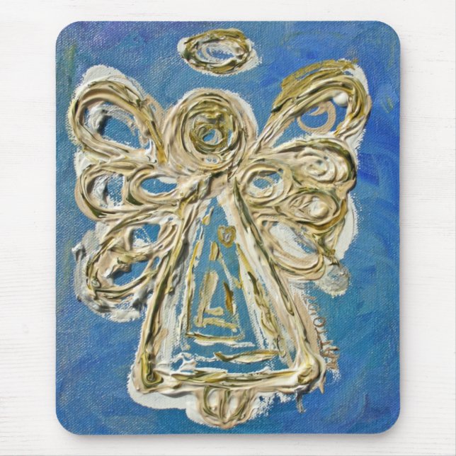 Tapis De Souris Blue Guardian Angel Mousepads (Devant)