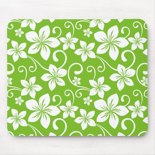TAPIS DE SOURIS BLUE HAWAII (LIME) (Devant)