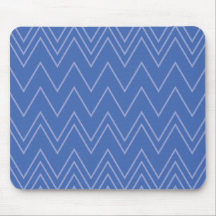 Tapis De Souris Blue, moderne, simple, cool, trendy zigzag