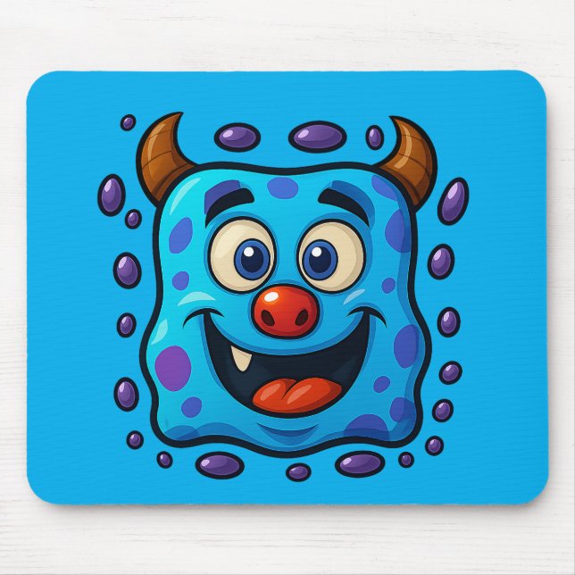 Tapis De Souris Blue Monster Mousepad (Devant)