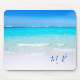 Tapis De Souris  Blue Ocean Aqua Sea Sky Vacation Vibe