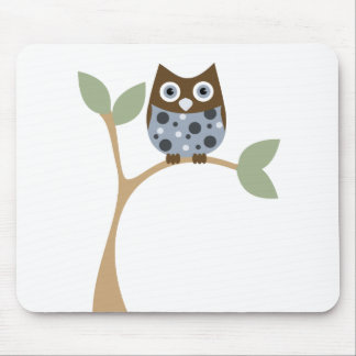 Tapis De Souris Blue Owl Baby