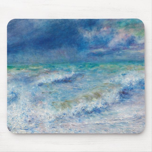 Tapis De Souris Blue Seascape par Renoir (Devant)