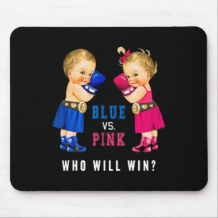 Tapis De Souris Blue Vs Pink Boxing Babies Genre Reveal Party S