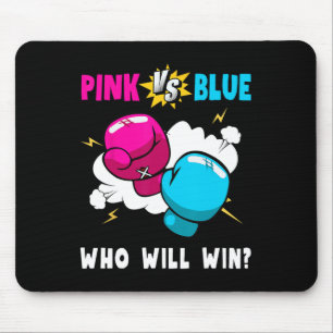 Tapis De Souris Blue Vs Pink qui gagnera le Genre Revevela Party B