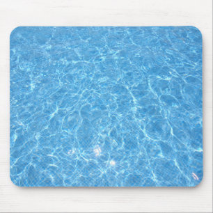 Tapis De Souris Blue Water Pool Aqua Modèle Élégant tendance