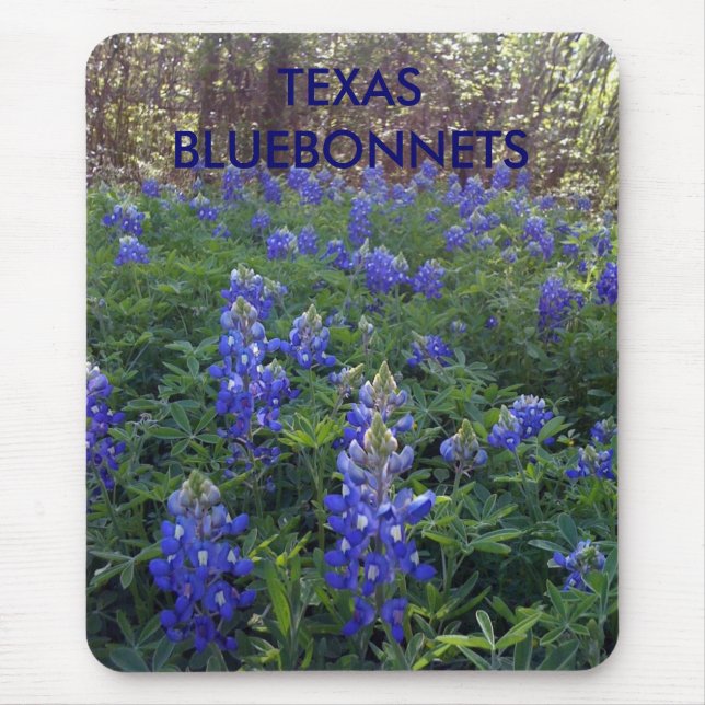 TAPIS DE SOURIS BLUEBONNETS DE TEXAS (Devant)