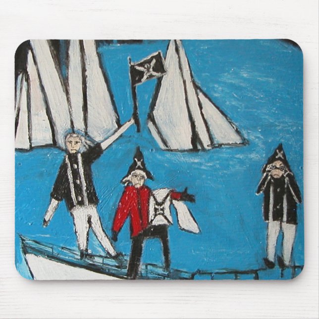 TAPIS DE SOURIS BLUES DES PIRATES (Devant)
