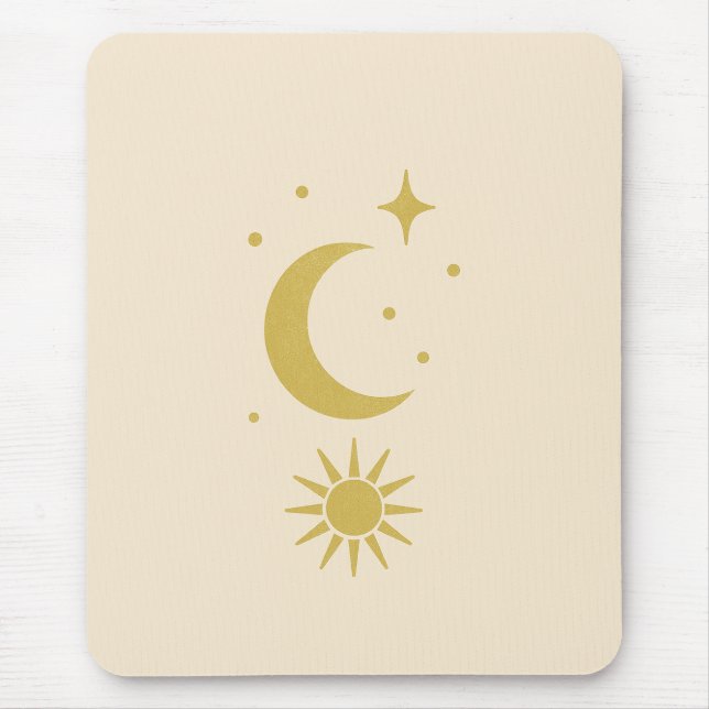 Tapis De Souris Blush céleste (Devant)