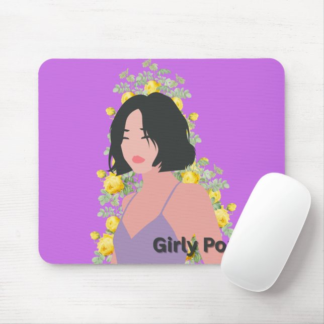 Tapis de souris Bob pop girly (Avec souris)