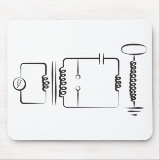 Tapis De Souris Bobine de Tesla