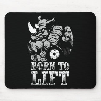 Tapis De Souris Bodybuilding Gym Fitness Training Muscle Rhino Gif