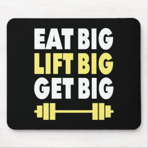 Tapis De Souris Bodybuilding - Mange Gros, Ascenseur Gros, Gros