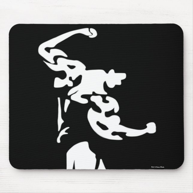Tapis De Souris Bodybuilding Mousepad (Devant)