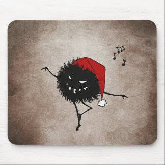 Tapis De Souris Boeuf de Noël au mal foncé