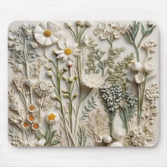 Tapis De Souris Boho Blossoms (Devant)
