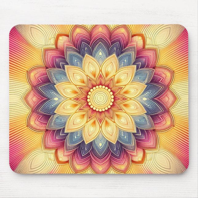 Tapis De Souris Boho Desk (Devant)