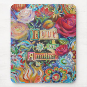 Tapis de souris Boho Paisley Love