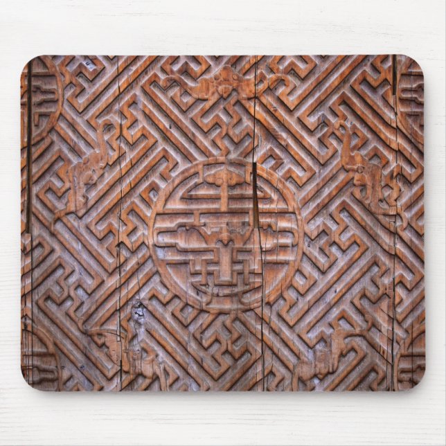 Tapis De Souris bois antique chinois (Devant)