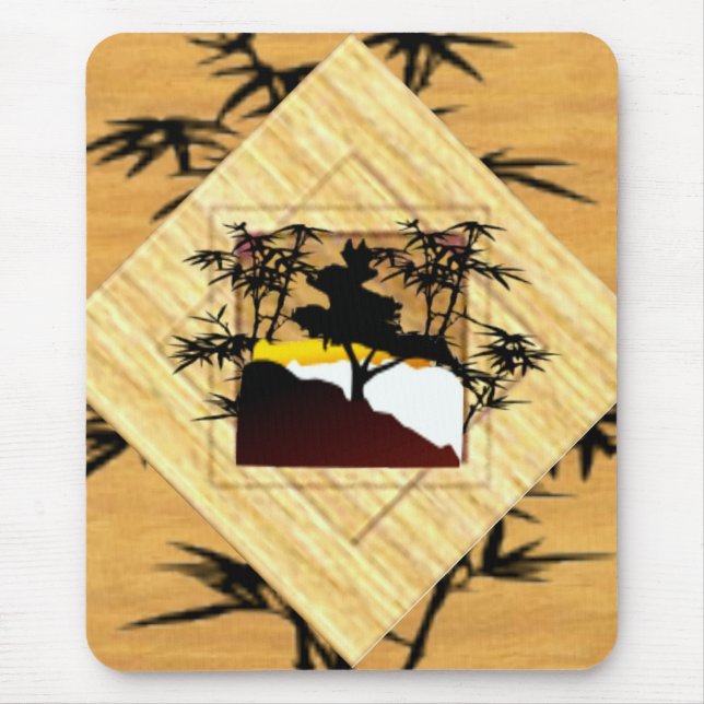 Tapis De Souris Bois blond (Devant)