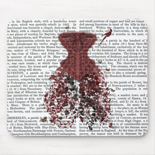 Tapis De Souris Bois Corset 2 (Devant)