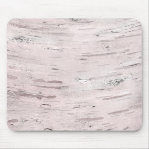 Tapis De Souris Bois d'Arbre de bouleau blanc Rustique Grange Mais