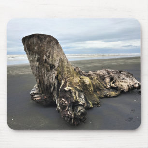 Tapis De Souris Bois de chauffe à Benson Beach, Cape Disnomination