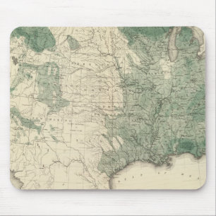 Tapis De Souris Bois des États-Unis