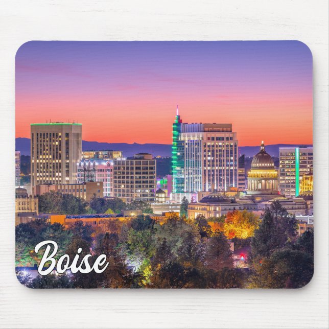 Tapis De Souris Boise, Idaho, États-Unis (Devant)