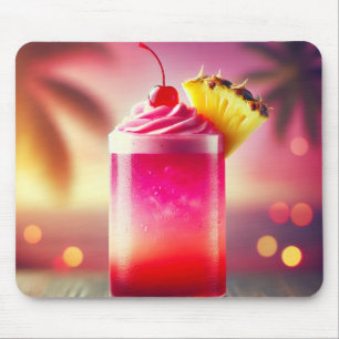 Tapis De Souris Boisson d'ananas cerise