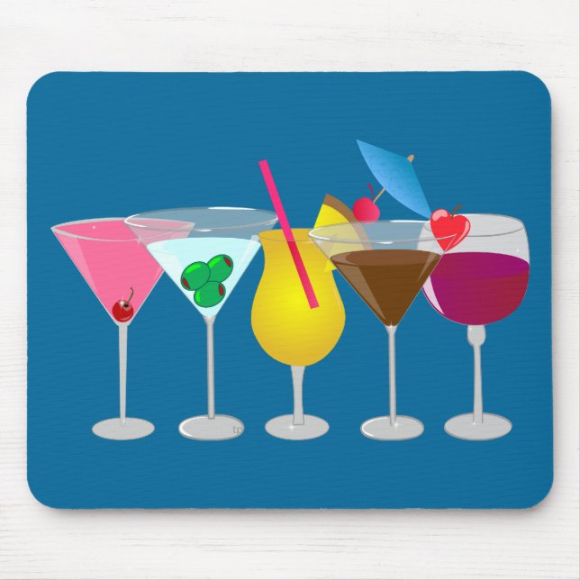 Tapis De Souris Boissons de partie (Devant)