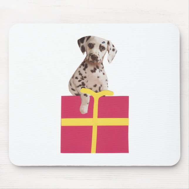 Tapis De Souris Boîte-cadeau dalmatienne (Devant)