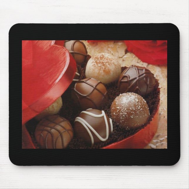 Tapis De Souris Boîte de chocolats Mousepad (Devant)