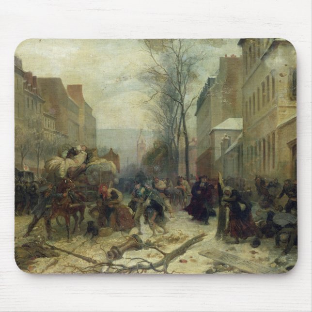 Tapis De Souris Bombardement de Paris en 1871 (Devant)