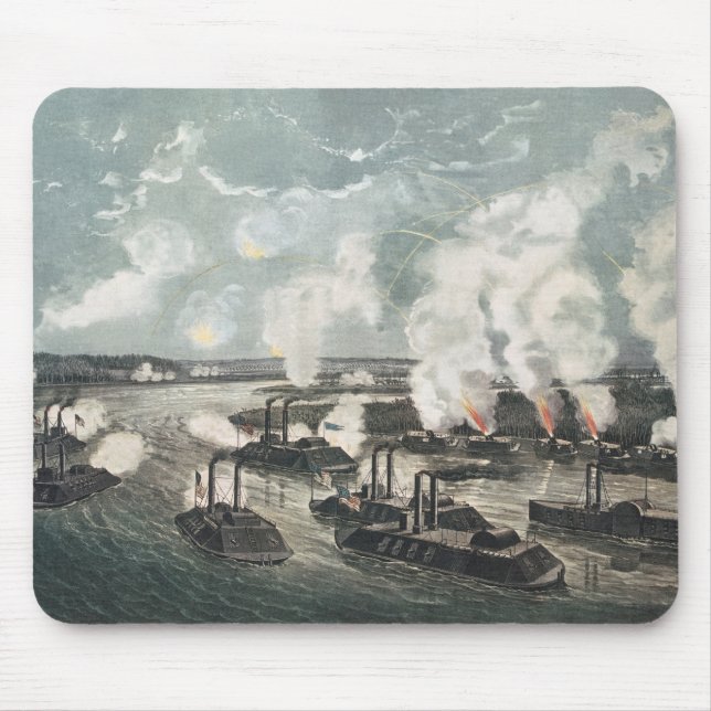 Tapis De Souris Bombardement et capture de l'île No.10 (Devant)