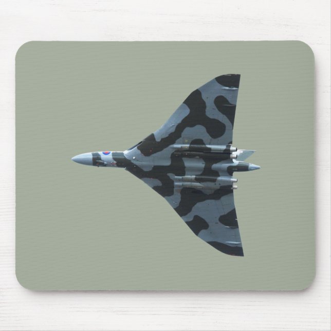 Tapis De Souris Bombardier Vulcain en vol (Devant)