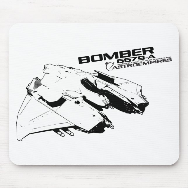 Tapis De Souris Bomber mouse pad (Devant)