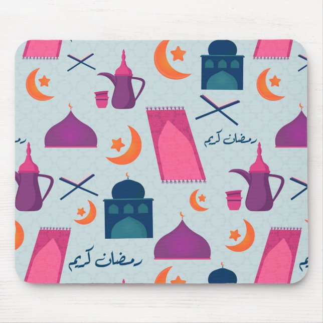 Tapis De Souris Bon Motif du Ramadan (Devant)