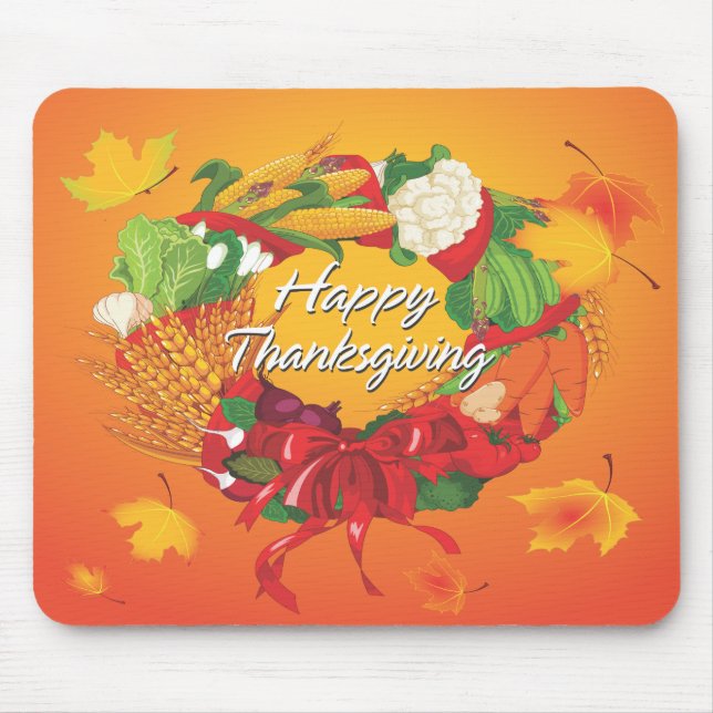 Tapis De Souris Bon thanksgiving 6 Mousepad (Devant)