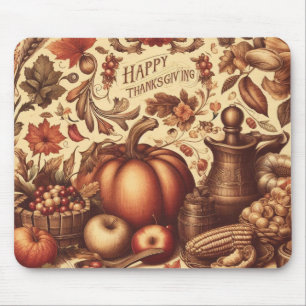 Tapis De Souris Bon thanksgiving vintage/classique