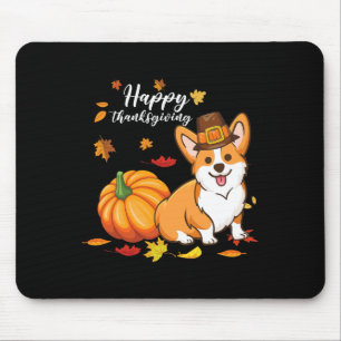 Tapis De Souris Bon thanksgiving Welsh Corgi automne Thanksg