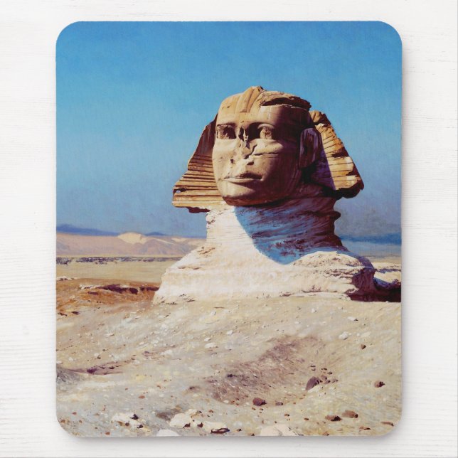 Tapis De Souris Bonaparte devant le Sphinx de Jean-Léon Gérôme (Devant)
