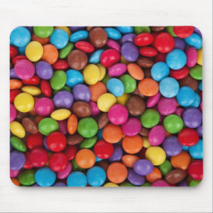 Tapis De Souris Bonbons boutons colorés
