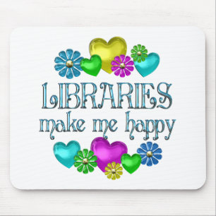 Tapis De Souris Bonheur de bibliothèque