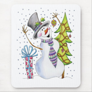 Tapis De Souris Bonhomme de neige