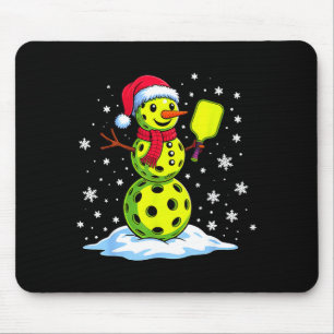Tapis De Souris Bonhomme de neige chapeau de Père Noël Xmas Ckleba