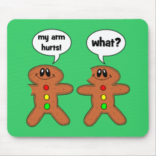 Tapis De Souris bonhomme en pain d'épice