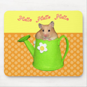 Tapis De Souris Bonjour bonjour hamster