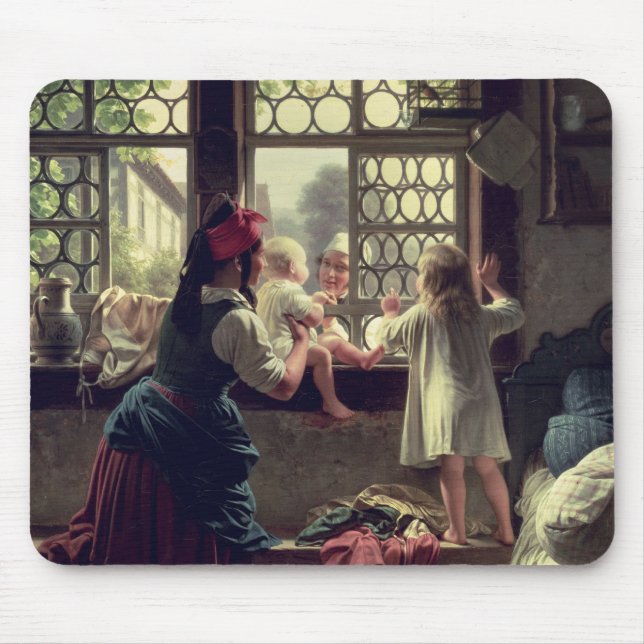 Tapis De Souris Bonjour, cher père (Devant)