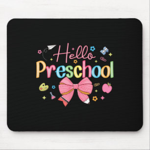 Tapis De Souris Bonjour Coquette de maternelle Arc Retour aux ense